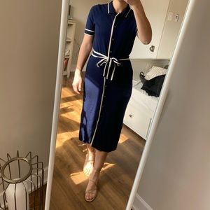 J. Crew Knit Button Up Dress